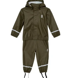 LEGO® Wear Regntøj m. Seler - PU - LWJivan 200 - Dark Khaki
