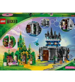 LEGO® Wicked - Emerald City og Kiamo Ko-slottet 75689 - 860 Dele