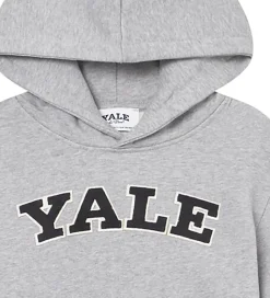 Les Deux Hættetrøje - Yale - Lys Grå Meleret/Sort