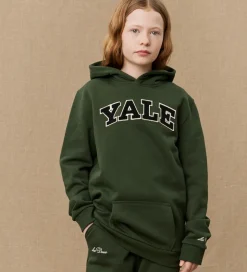 Les Deux Hættetrøje - Yale - Grøn/Sort