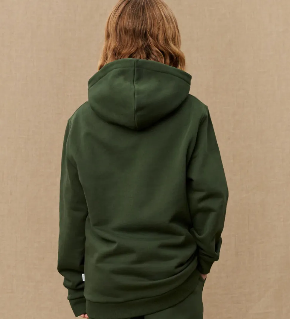 Les Deux Hættetrøje - Yale - Grøn/Sort