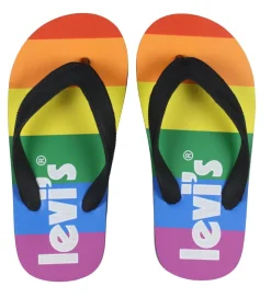 Levis Klipklapper - South Beach 2.0 - Black/Rainbow