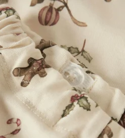 Lil' Atelier Leggings - NbnLayo - Turtledove/Christmas