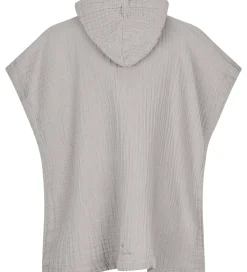 Lille Kanin Badeponcho - Musselin - Brown Smoke