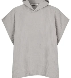 Lille Kanin Badeponcho - Musselin - Brown Smoke