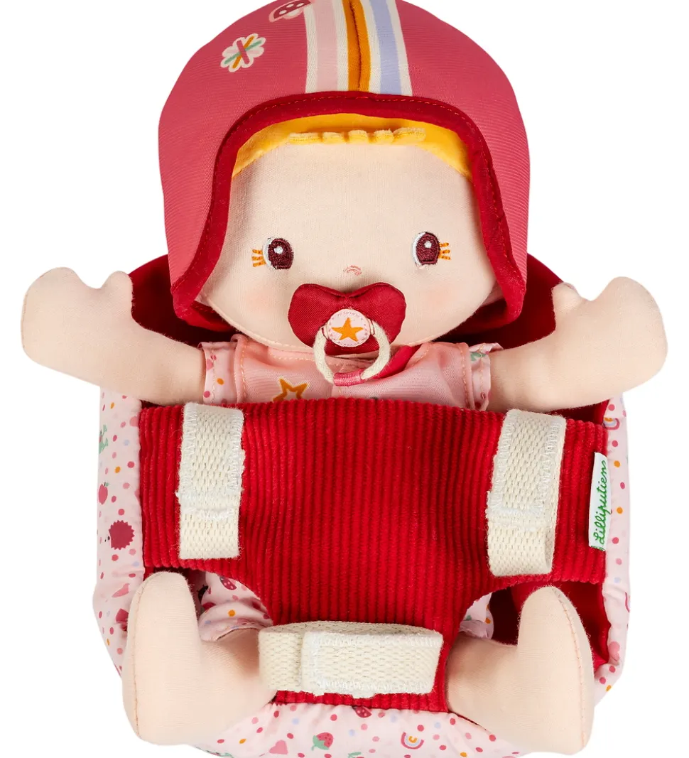 Lilliputiens Dukke m. Cykelstol - Baby Lena