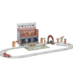 Little Dutch Racerbane - Træ - Multi