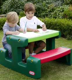 Little Tikes Bord/Bænkesæt - 83x74x47 cm - Evergreen