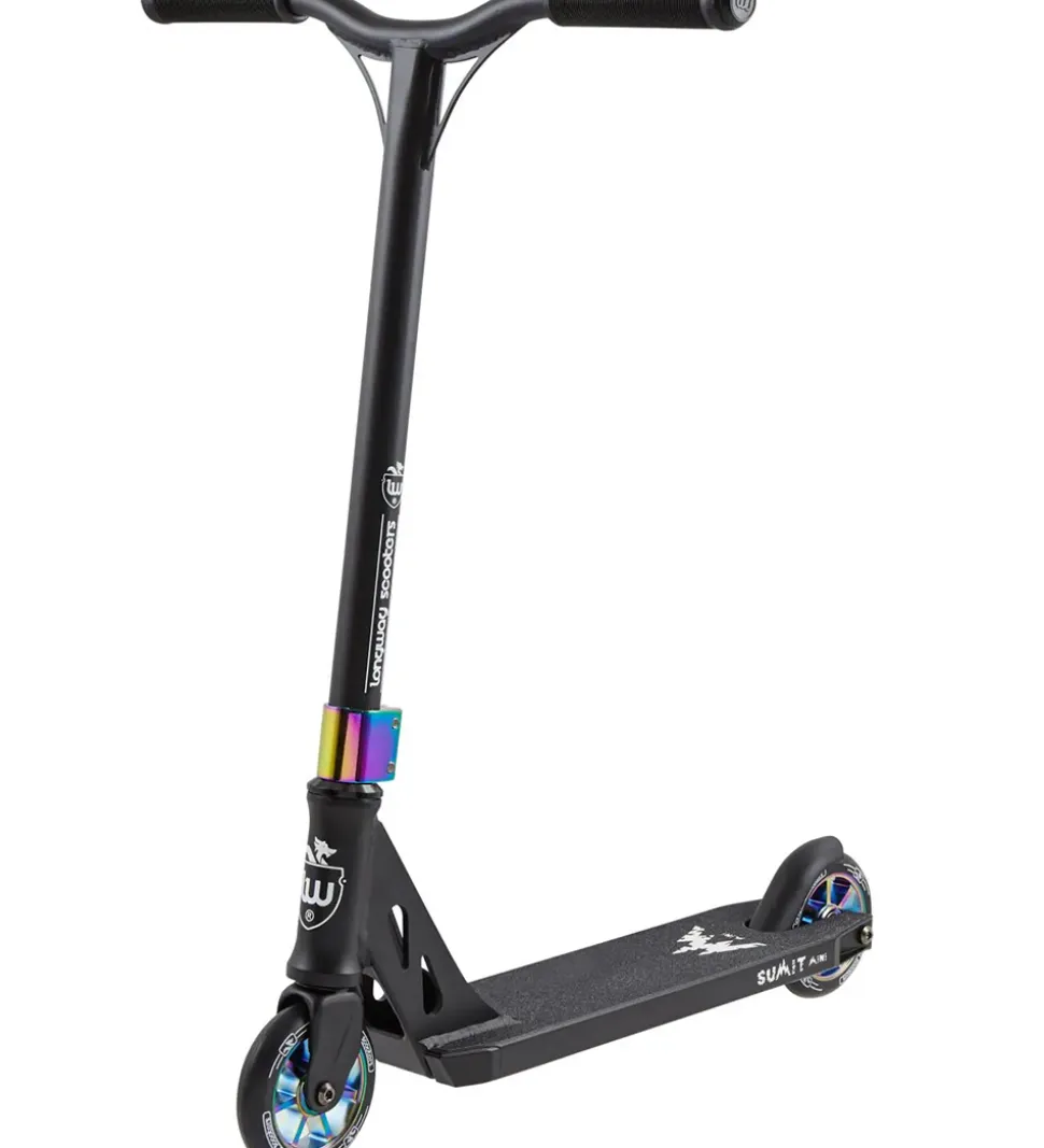 Longway Løbehjul - Summit Mini Pro - Sort/Neochrome