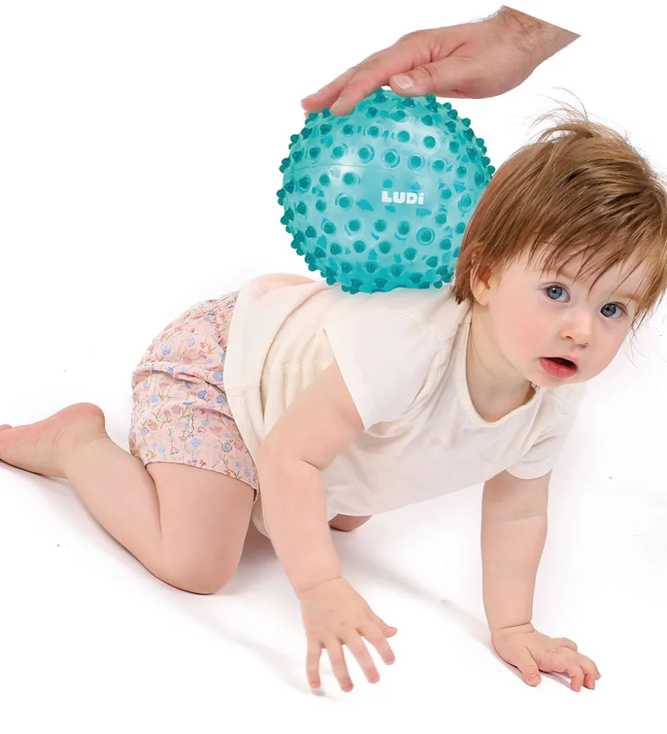 Ludi Sansebold - 20 cm - Blå m. Massageknopper