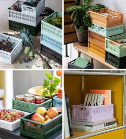 Made Crate Foldekasse - Maxi - 48x33x17,5 cm - Toffee