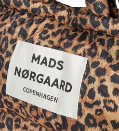 Mads Nørgaard Shopper - Light Ripstop Pillow - Leo AOP/Black