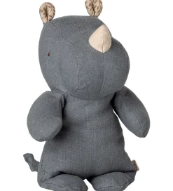 Maileg Bamse - Safari Friends - Næsehorn - Lille - Støvet blå