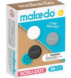 MakeDo Værktøj til Pap - Scru-Dot - 36 Dele - Time Machine
