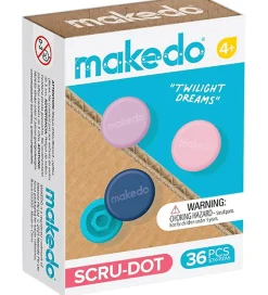 MakeDo Værktøj til Pap - Scru-Dot - 36 Dele - Twilight Dream