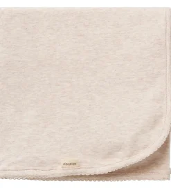 MarMar Babytæppe - 80x80 cm - Alida - Noos - Lysebeigemeleret