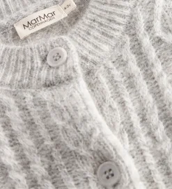 MarMar Cardigan - Uld - Morning Dew Mel.ange