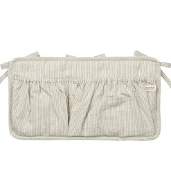 MarMar Sengelomme - 40x24 cm - Blue Stone Stripe