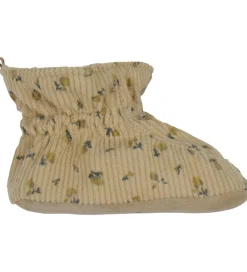 Melton Fløjlssko - Floral - Apple Cinnamon