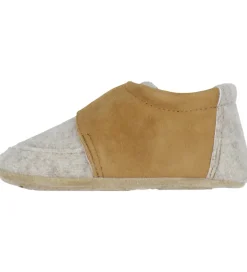 Melton Hjemmesko - Beige Melange