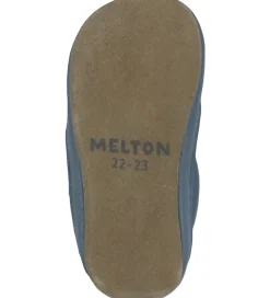 Melton Skindfutter - Elephant - Blue Mirage