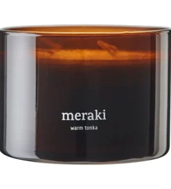Meraki Duftlys - 340g - Dark Wood