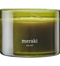 Meraki Duftlys - 340g - Oud Leaf