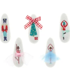 Meri Meri Hårspænder - 5-pak - Nutcracker