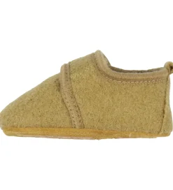 Mikk-Line Hjemmesko - Prewalker Uld - Medal Bronze