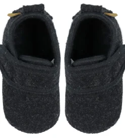 Mikk-Line Hjemmesko - Prewalker Uld - Anthracite Melange