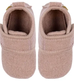 Mikk-Line Hjemmesko - Prewalker Uld - Adobe Rose