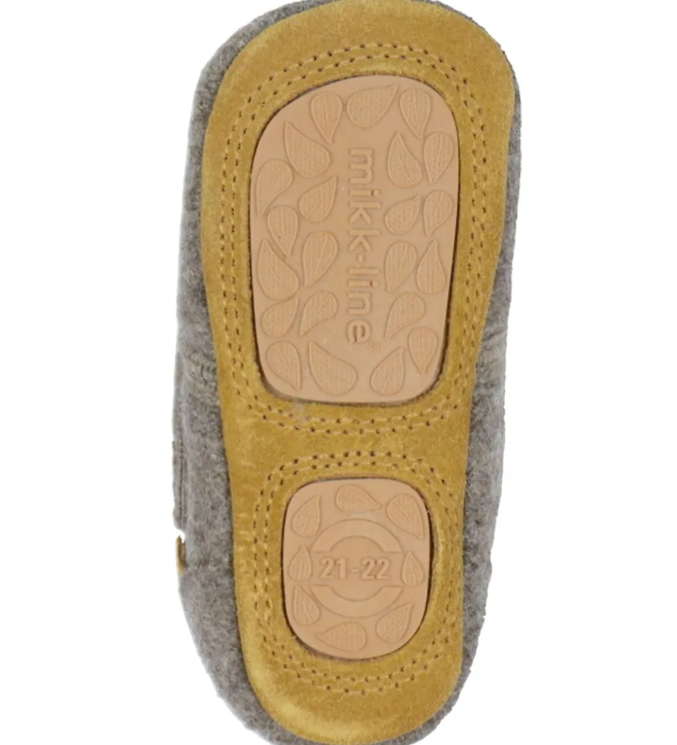 Mikk-Line Hjemmesko - Prewalker Uld - Melange Denver