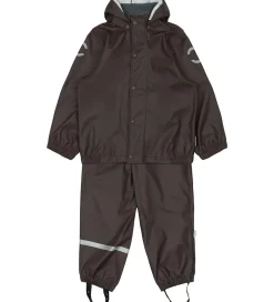 Mikk-Line Regntøj m. Seler - PU - Raisin