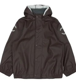 Mikk-Line Regntøj m. Seler - PU - Raisin