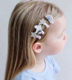 Mimi & Lula Hårklips - 8-pak - 3 cm - Mini Unicorn Celeste