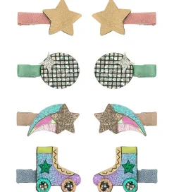 Mimi & Lula Hårklips - 8-pak - 3 cm - Mini Disco Diva Dancing Qu