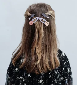 Mimi & Lula Hårpynt-sæt - Spænder/Klips - Pumpkin & Bat Hallowee