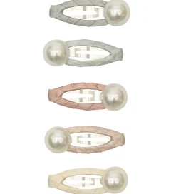 Mimi & Lula Hårspænder - 5-pak - 4 cm - Mini Pearly Enchanted