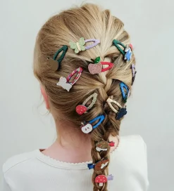 Mimi & Lula Hårspænder - 5-pak - 4 cm - Mini Fruity Mushroom Vil