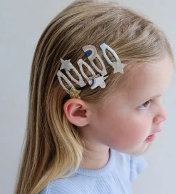 Mimi & Lula Hårspænder - 5-pak - 4 cm - Mini Unicorn Celeste