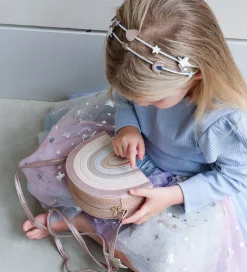 Mimi & Lula Skuldertaske - Pink Rainbow Enchanted