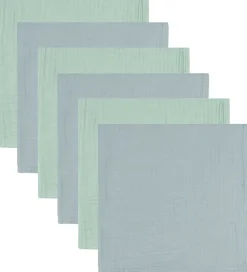 Mininor Stofbleer - 70x70 cm - 6-pak - Grey Seal/Willowgreen