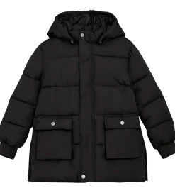 Minymo Dynejakke - Lang - Sort