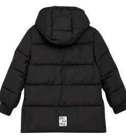 Minymo Dynejakke - Lang - Sort