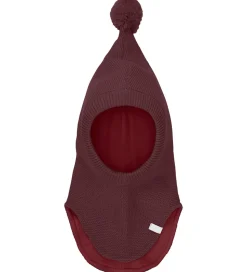 Minymo Elefanthue - 2-lag - Uld/Polyakryl - Catawba Grape