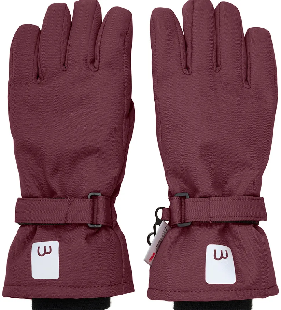 Minymo Hansker m. Fleece - Catawba Grape