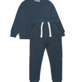 Minymo Sweatsæt - Ombre Blue