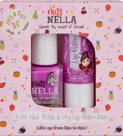 Miss Nella Læbepomade og Neglelak - Duo nr. 3