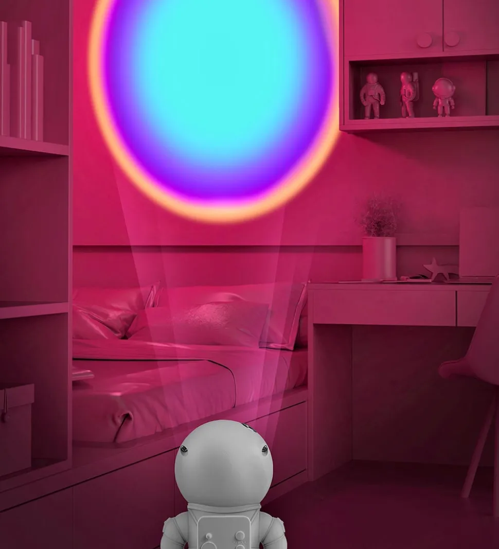 Mobility On Board Projektor - Astrolight - Blue Rainbow