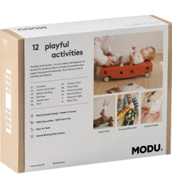 MODU Baby Motoriksæt - 10 Dele - Ocean Mint/Forest Green